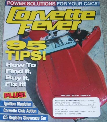 CORVETTE FEVER 2000 APR - C5 HOP-UPS, RARE '85